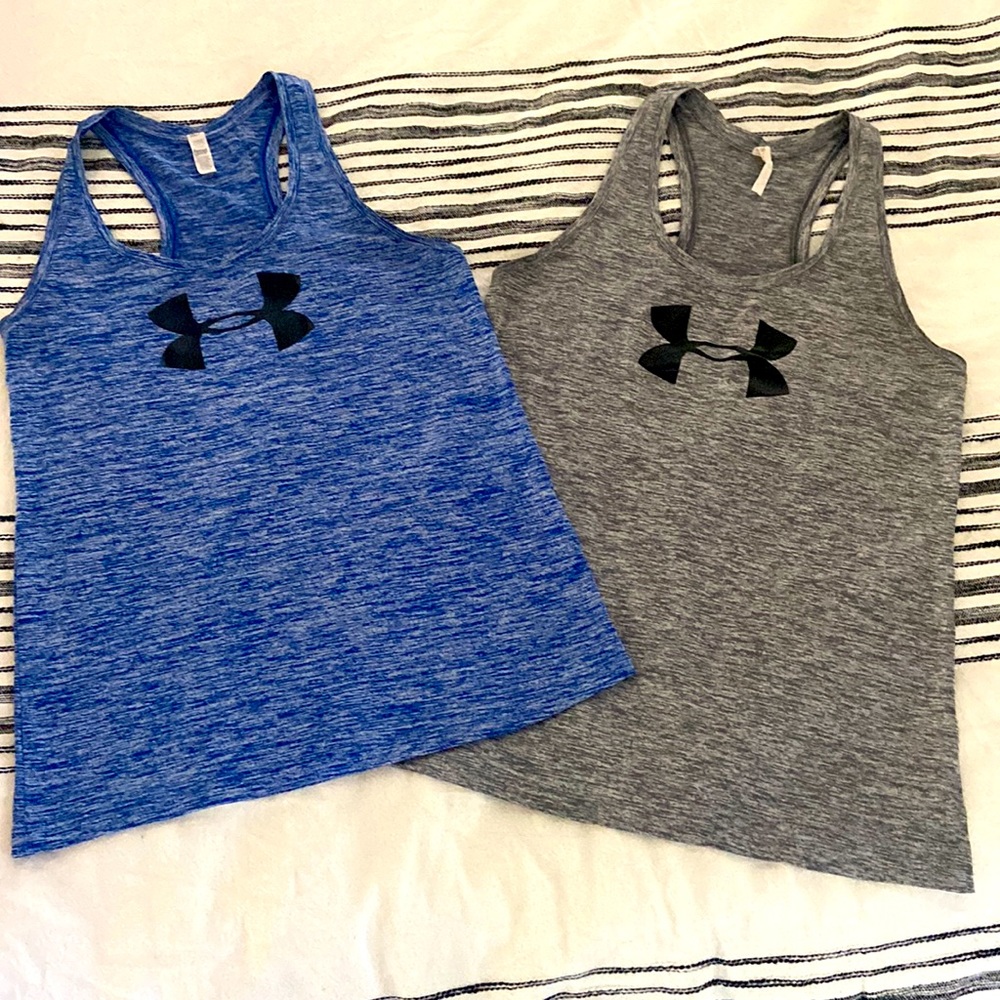 Under Armour Heatgear tanks x2